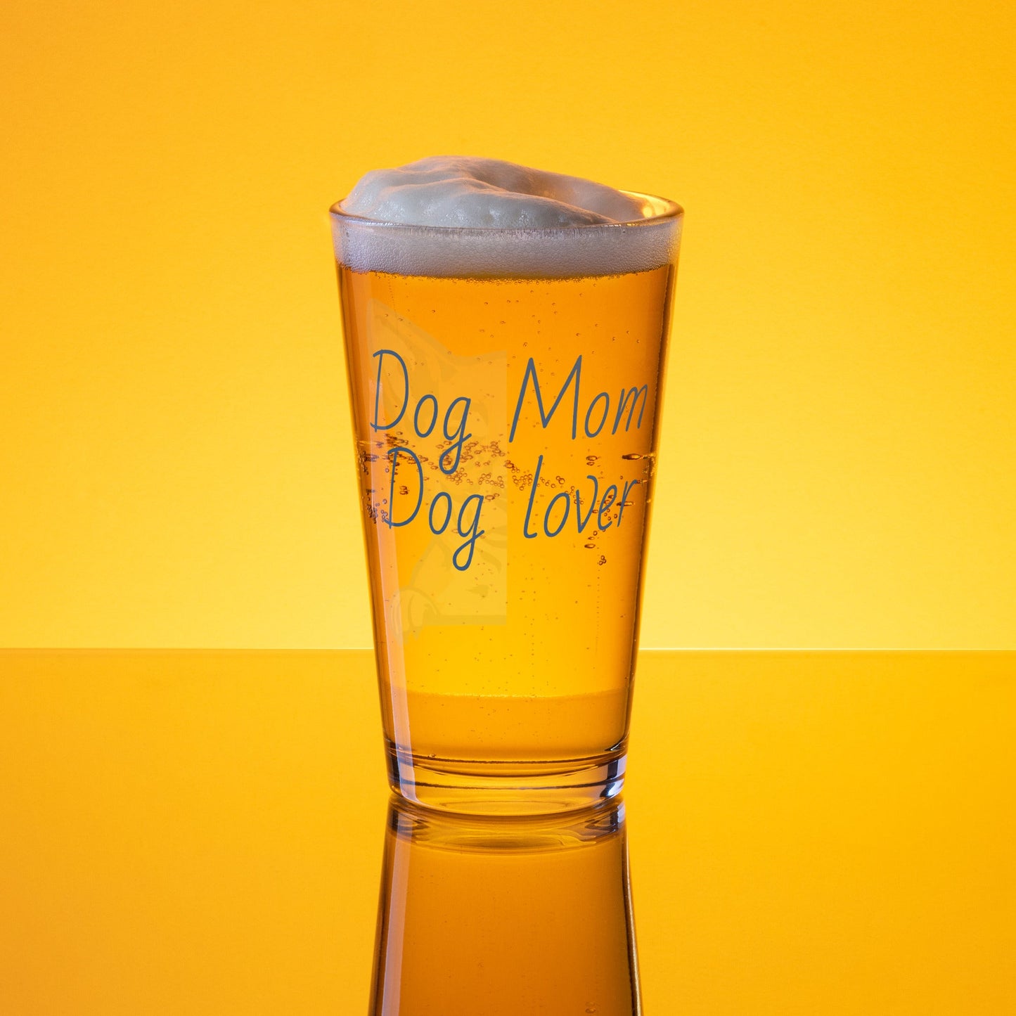 Dog Lover Shaker Dog Glass