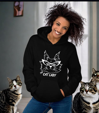 The Cat Lady Cat Sweatshirt