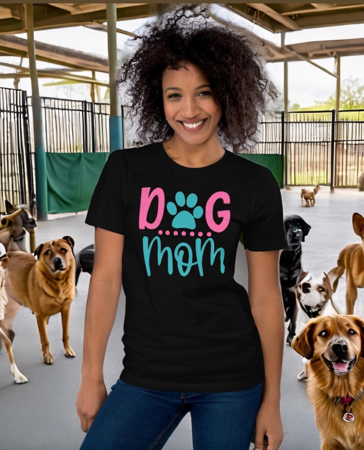 Dog Mom Dog t-shirt