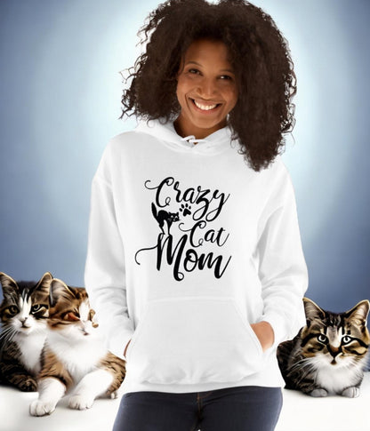 Crazy Cat Mom Cat Sweatshirt