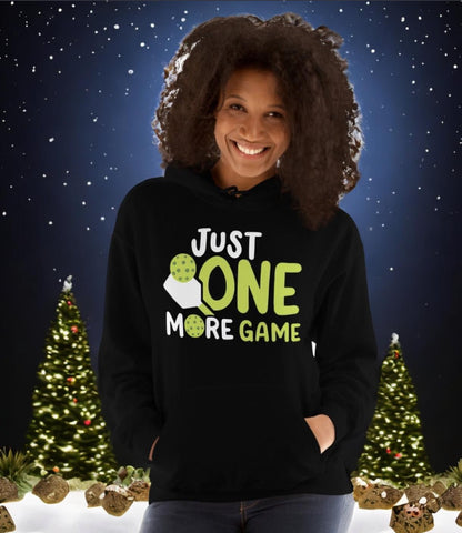 Just one more game pickleball sweatshirt