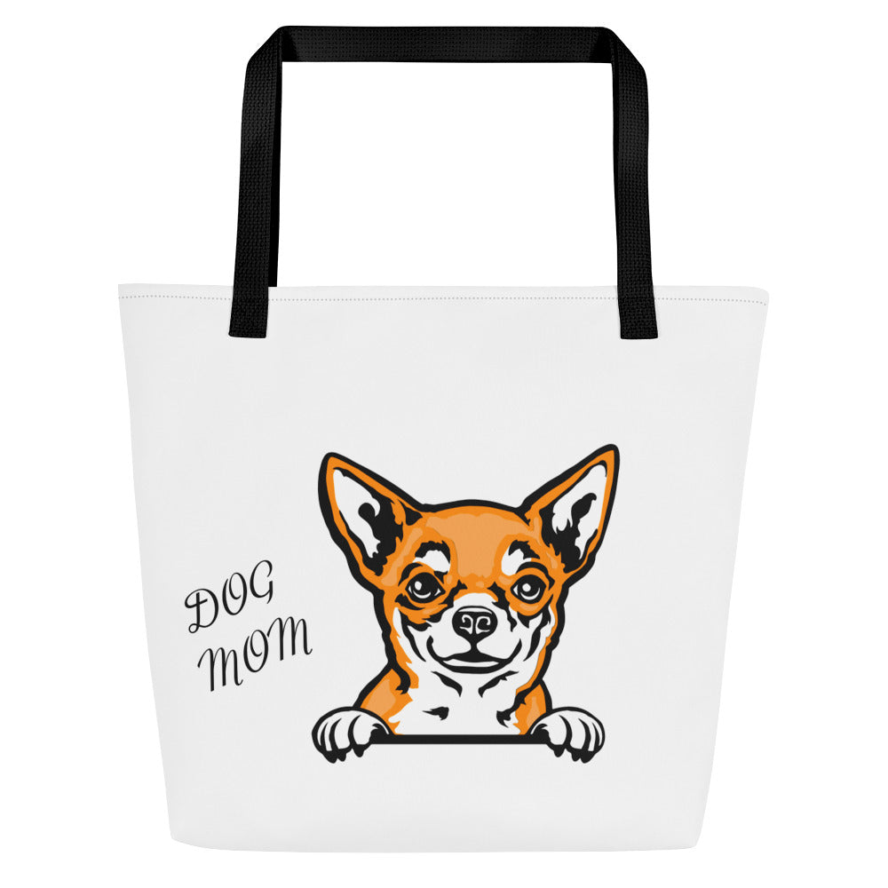 CHIHUAHUA Large Dog Tote Bag