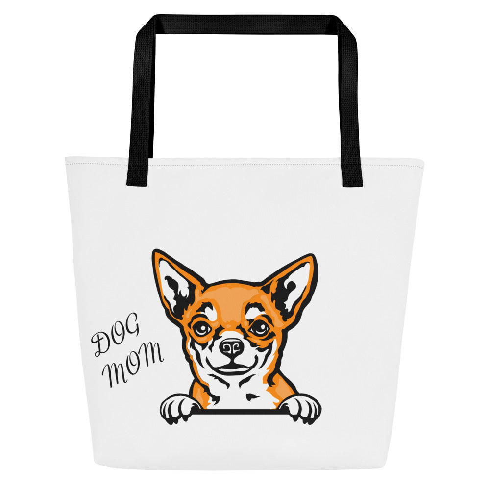 CHIHUAHUA Large Dog Tote Bag