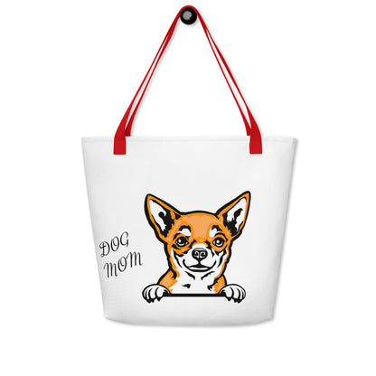 CHIHUAHUA Large Dog Tote Bag