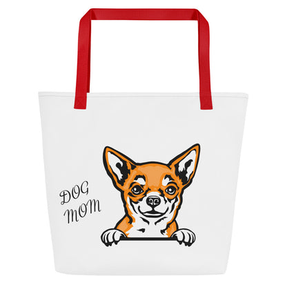 CHIHUAHUA Large Dog Tote Bag