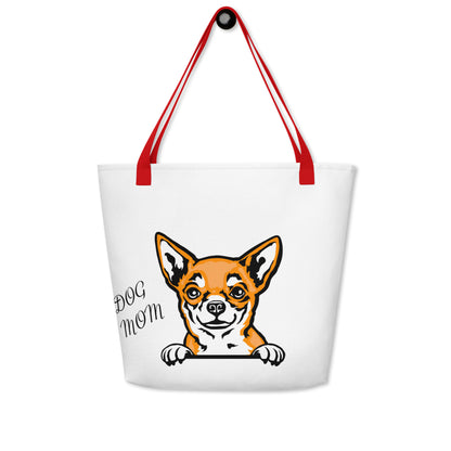 CHIHUAHUA Large Dog Tote Bag