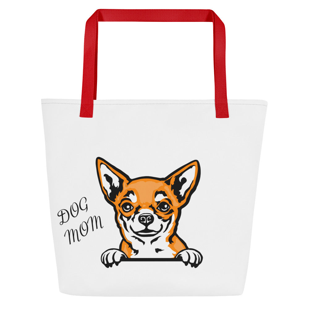 CHIHUAHUA Large Dog Tote Bag