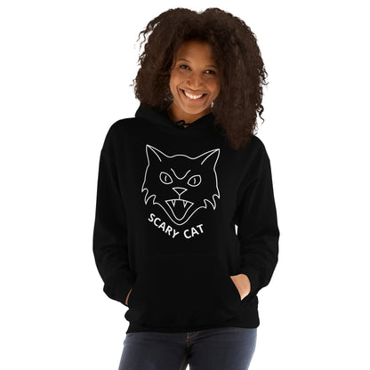 Scary Cat Novelty Sweatshirt