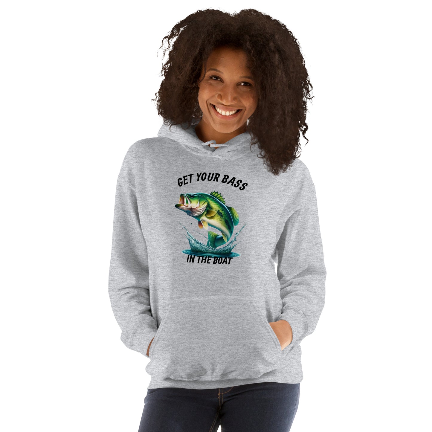 Get Your Bass in the Boat Women's Sweatshirt