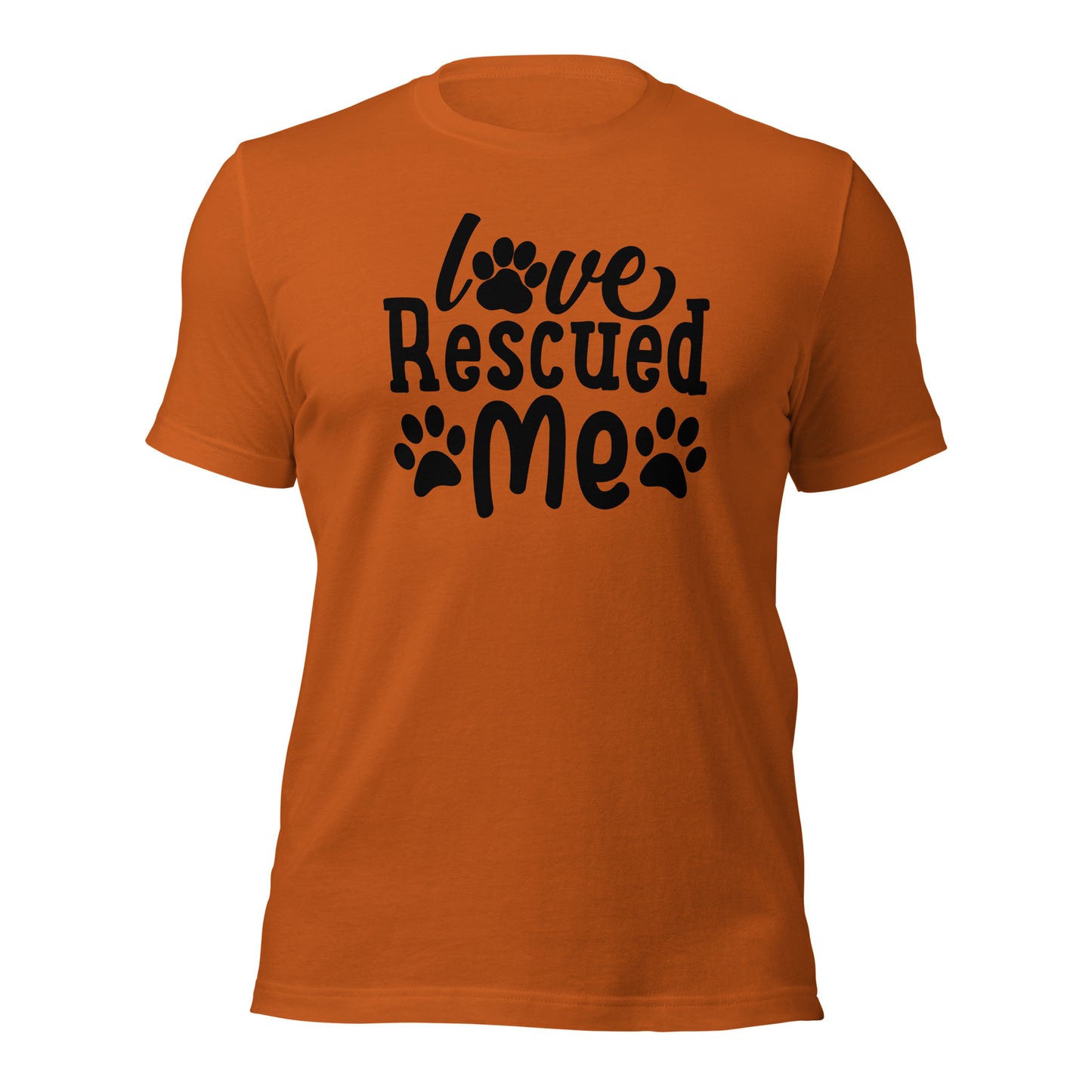 Love Rescued Me Dog Short Sleeve