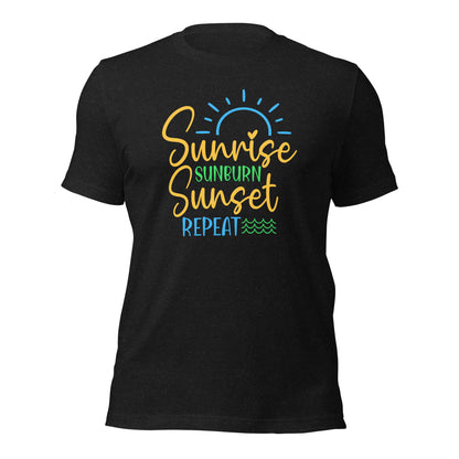 Sunrise sunset Beach Tee