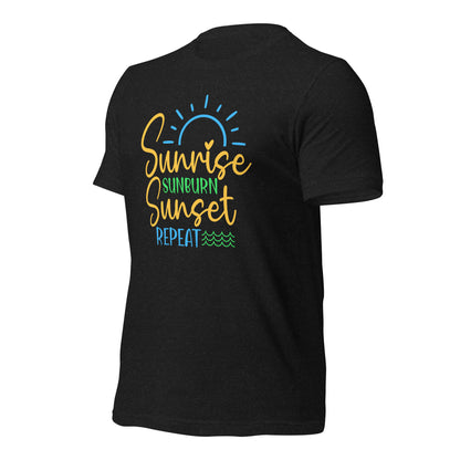 Sunrise sunset Beach Tee