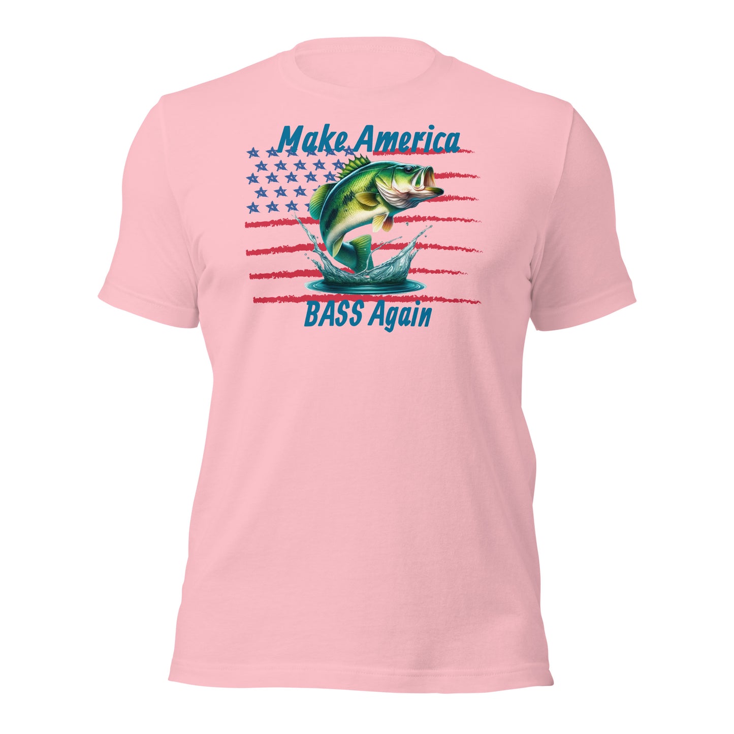 Make America Bass Again Beach Tee