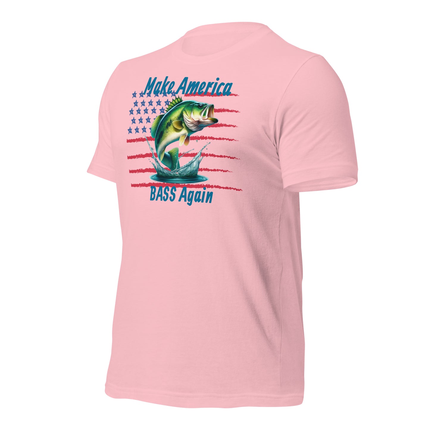 Make America Bass Again Beach Tee