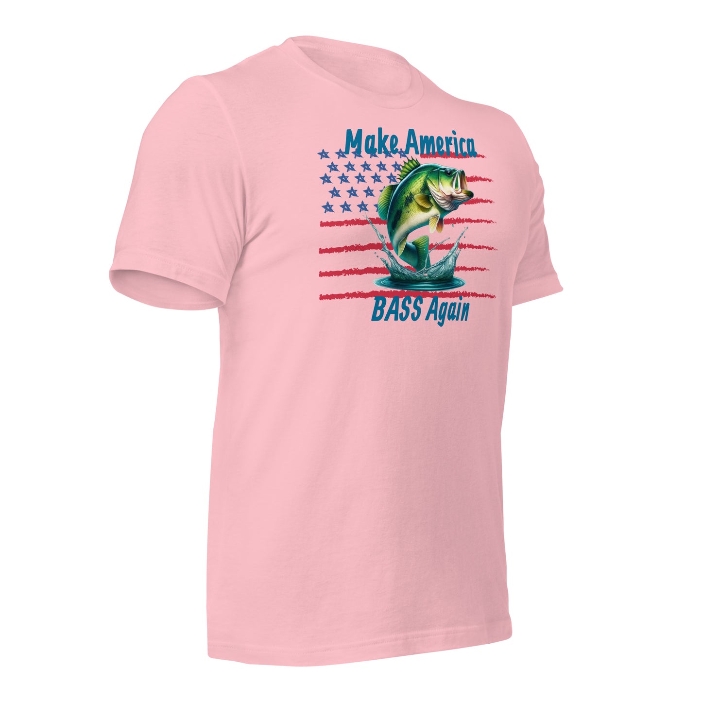 Make America Bass Again Beach Tee