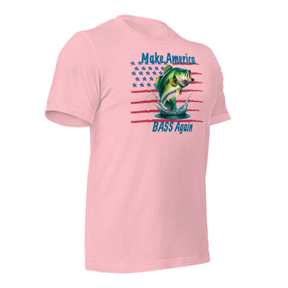 Make America Bass Again Beach Tee