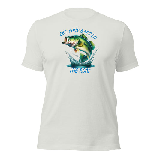 Get your bass in the boat t-shirt