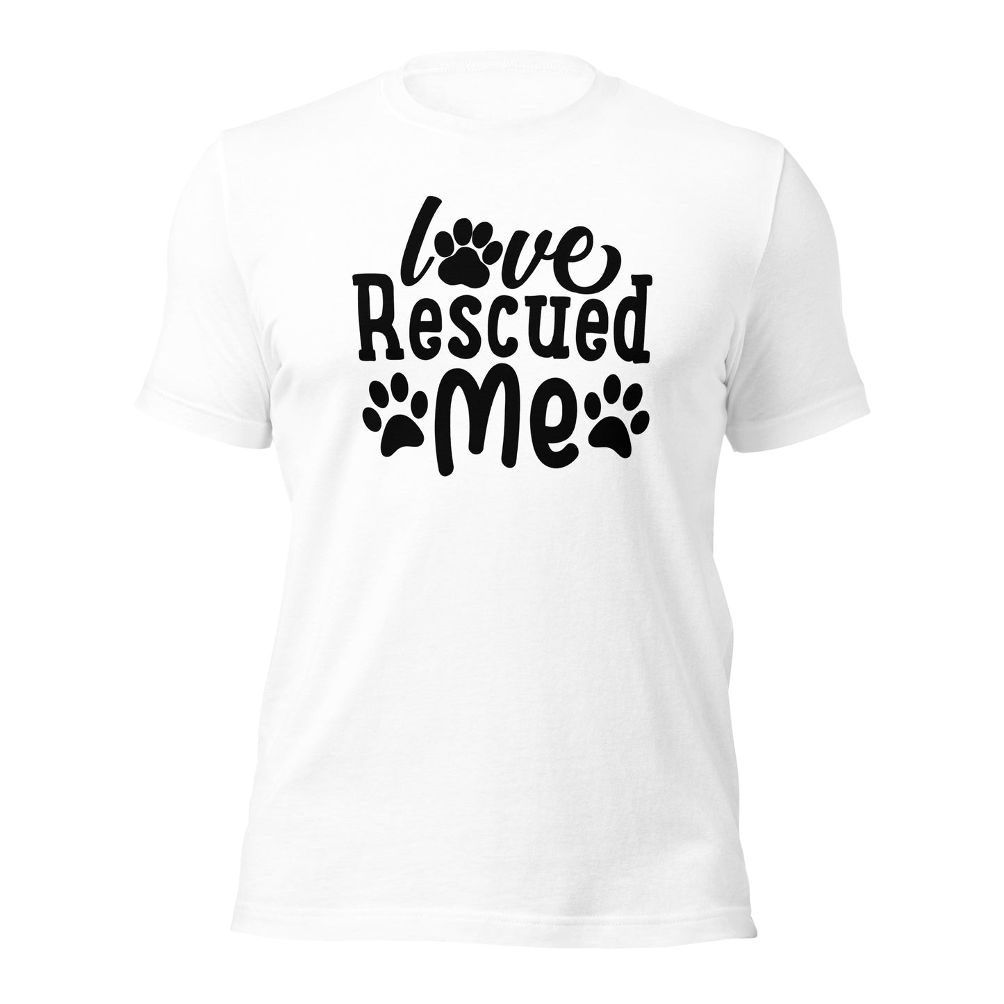 Love Rescued Me Dog Short Sleeve