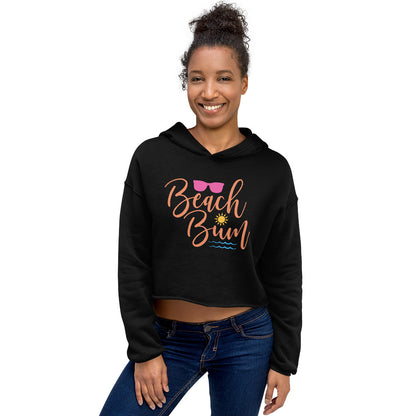 Beach Bum Crop Hoodie